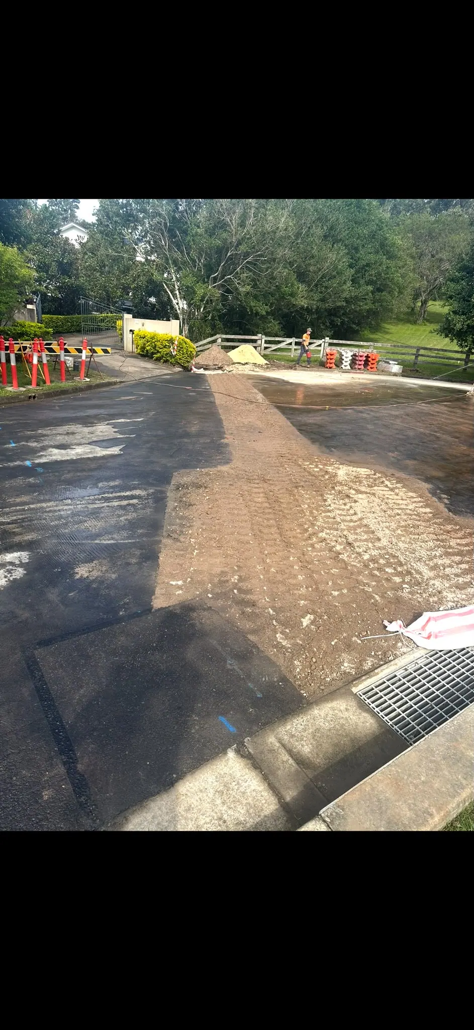 Road crossing preparation